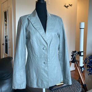 Distressed Leather Jacket